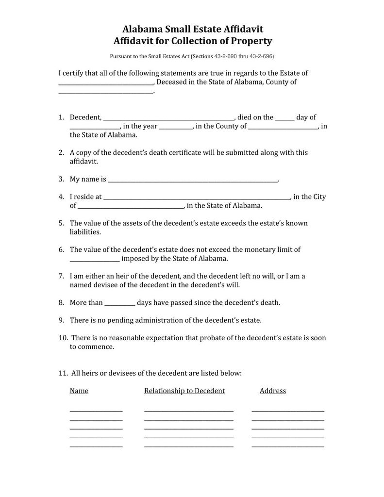 Transfer of small property without inheritance enrollment